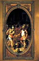 Die Plünderung einer Stadt, 1572